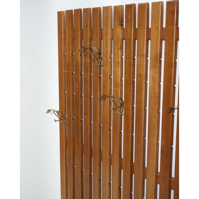 Wall-Mounted Coat Rack by Gianfranco Frattini, 1950s For Sale - Image 9 of 14