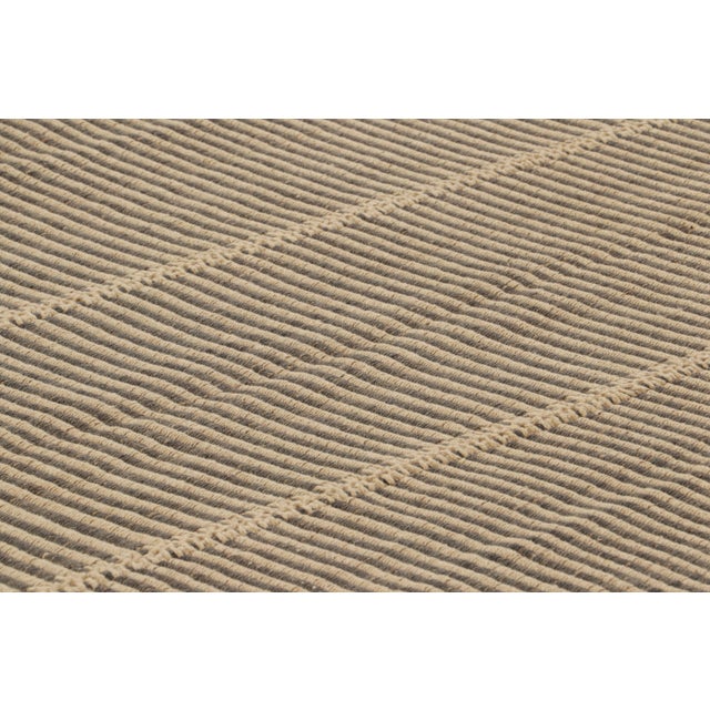 Handwoven in wool, this 9x12 contemporary Kilim is from an exciting new custom-capable flatweave collection by Rug &...