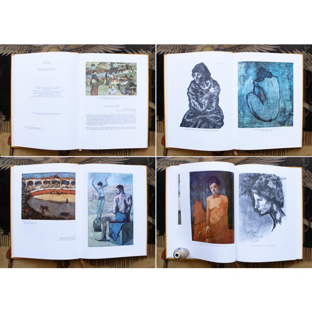 Textile 1977-1988 Picasso by Gaston Diehl, Revised Edition Bound in Genuine Leather Art Book For Sale - Image 7 of 18