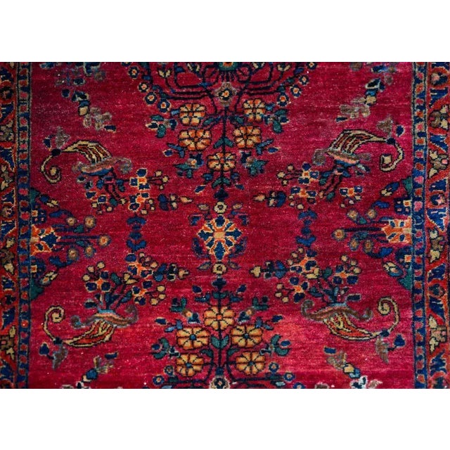 Tribal Early 20th Century Sarouk Rug For Sale - Image 3 of 13