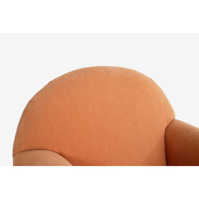 John Mascheroni for Swaim Originals, Pair of Club Chairs, Model 879c, 1989 For Sale - Image 10 of 12