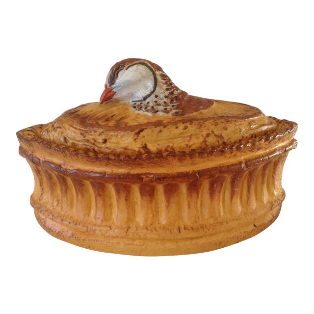 French Pillivuyt Porcelain Bird Tureen Chairish