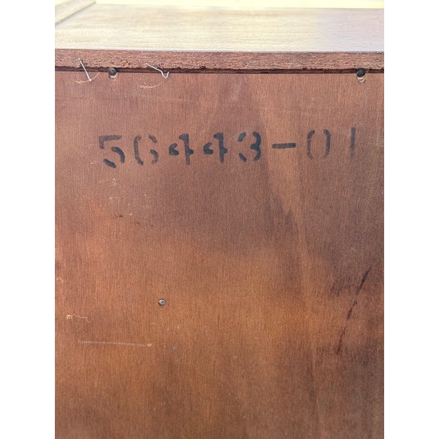 Mid-Century Danish Teak Drop-Down Secretary Desk For Sale - Image 14 of 17