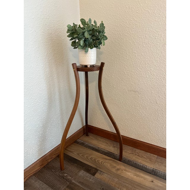 Not Yet Made - Made To Order Mid-Century Modern Plant Stand For Sale - Image 5 of 6