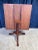 Chippendale 1950s Vintage Square Mahogany Chippendale Style Tilt Top Tea Table / Game Table For Sale - Image 3 of 9