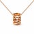 An authentic luxury designer statement piece from Tiffany & Co., exquisitely crafted in solid 18k rose gold. From the...