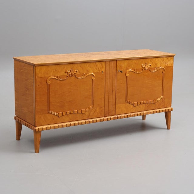 Swedish Grace Sideboard, 1940s For Sale - Image 8 of 8