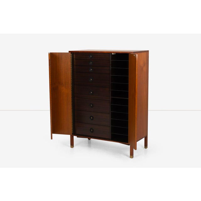 Harvey Probber Chest of Drawers / Tall Dresser 1965 For Sale - Image 4 of 12