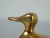 Metal Mid-Century Brass Ducks, 1960s, Unkns, Set of 2 For Sale - Image 7 of 10