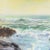 Impressionist 'Breaking Surf, San Diego' by Richard Gabriel Chase, Worcester Art Museum School For Sale - Image 3 of 9