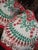 Vintage Pietrangeli Fa Abruzzi Artisan Woven Reversible Christmas Tree Skirt - Italy For Sale - Image 4 of 4