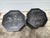 Mid-Century Chinese Carved Figural Wood Octagon Side Tables - A Pair For Sale - Image 4 of 12