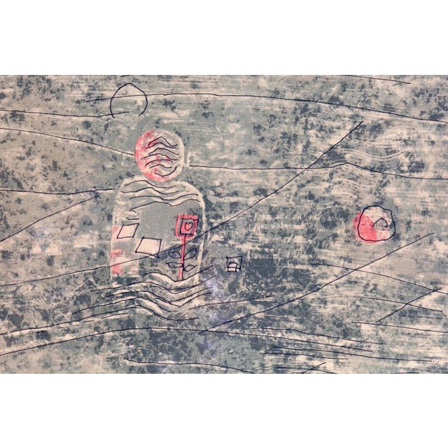 Late 20th Century Lebadang Boat at Docks Signed Modern Lithograph with Intaglio H.C. Framed For Sale - Image 5 of 10