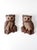Vintage 1970s Woodland Owl Wall Plaques Pair For Sale - Image 6 of 10