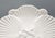 1990s White Ceramic Oyster or Luncheon Plate – Coastal Contemporary Tabletop For Sale - Image 10 of 11