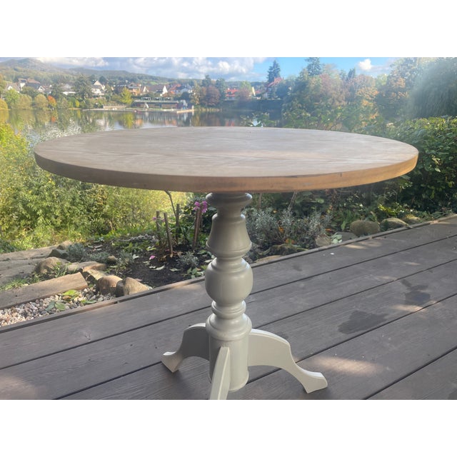 Vintage Side Table in Fir, 1960s For Sale - Image 11 of 18