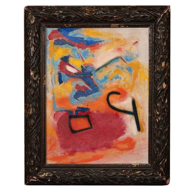 Giorgio Lo Fermo - Composition - Original Oil Paint - 2010s For Sale - Image 4 of 4