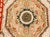 Ivory Bessarabian Modern Octagonal Medallion Flatweave Rug "Helios" For Sale - Image 8 of 9