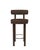 Collector Modern Moca Bar Stool in Tricot Brown Fabric by Studio Rig For Sale - Image 6 of 6