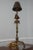 Age: Approx: 15 Years Old Details: High Quality Construction Large Impressive Lamps Leather Wrapped Shades Heavy Solid...