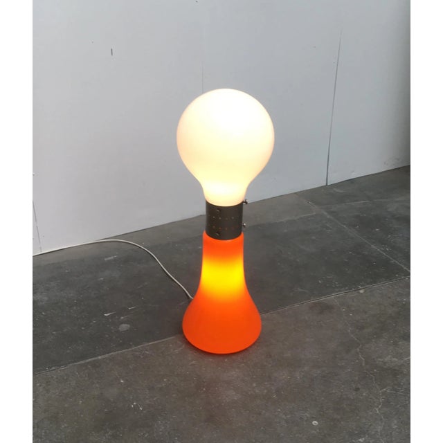 1960s Mid-Century Italian Space Age Model Birillo Murano Glass Floor Lamp, 1960s For Sale - Image 5 of 18