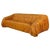 Italian Modern Caramel Leather Piumino Sofa attributed to De Pas, Durbino & Lomazzi, 1970s For Sale