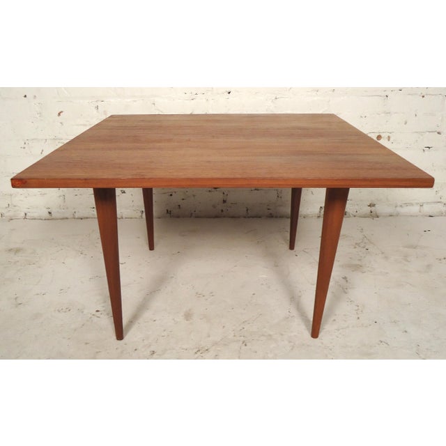 Mid-Century Modern Square Coffee Table in the Style of Paul McCobb For Sale - Image 9 of 9