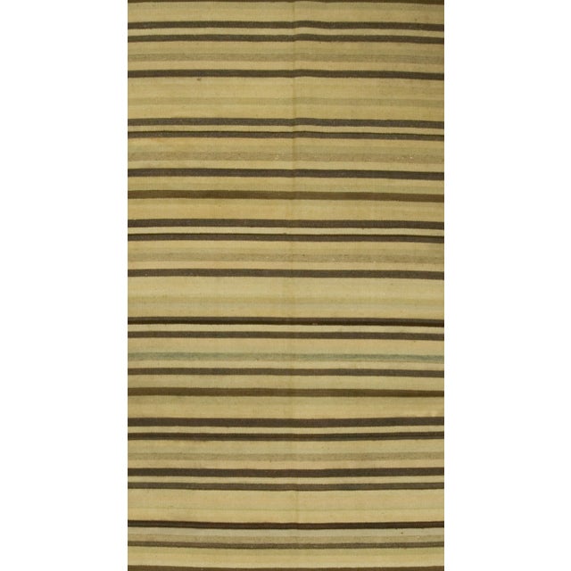 Vintage Turkish Kilim Rug - 4'9 × 9'9 For Sale - Image 4 of 5