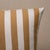 Schumacher Schumacher Hanson I/O Stripe 18" Pillow In Marigold For Sale - Image 4 of 5