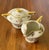 Cream Vintage Limoges Ch Field Haviland Cream & Sugar Bowl Set, Finest French Ivory China with Rose Pattern For Sale - Image 8 of 13