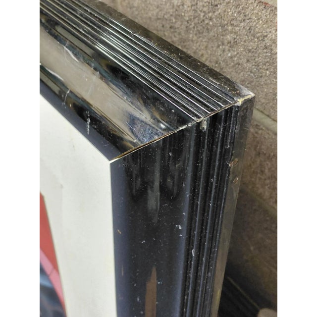 Framed Signed Remington "Canine Convertible Cruise" Oil Painting For Sale - Image 12 of 12