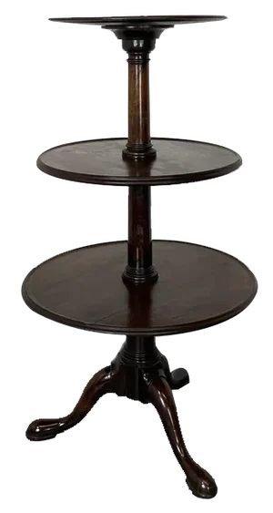 Antique Three-Tier Plant Stand