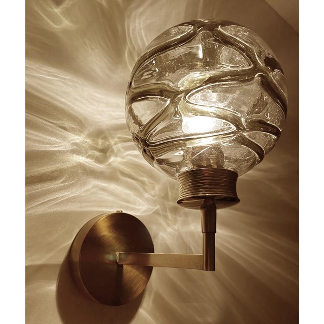 Vintage Murano Glass Sconces from Doria, 1970s, Set of 2 For Sale - Image 6 of 18