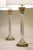 1960s Large Matched Pair Waterford Crystal French Empire Corinthian Column Brass Table Lamps 1960's For Sale - Image 5 of 13