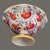 Contemporary Footed Scalloped Edge Spanish Pottery Painted Enamel Poppies Center Piece Bowl For Sale - Image 3 of 8