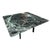 1980's Joseph D'urso High Table with Green Calacatta Marble. Produced in collaboration with Knoll International. Knoll...