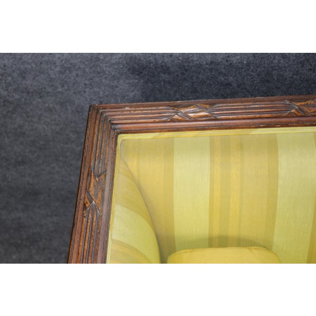 French Louis XVI Style Carved Walnut Even-Arm Sofa Settee C.1940s Era For Sale In Philadelphia - Image 6 of 10