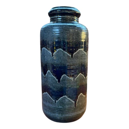 Vintage West German Ceramic Vase, 1970s For Sale