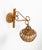 Mid-Century Modern Mid-Century Modern Rattan and Bamboo Sconce Lantern, Italy, 1960s For Sale - Image 3 of 11