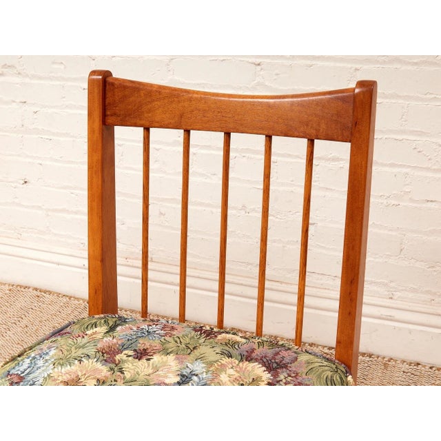 Champagne Restored Vintage Dining Chairs For Sale - Image 8 of 11