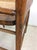 Antique Oak Chair With Unique Turned Wood Back and Caned Seat For Sale - Image 10 of 12