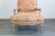 French Louis XV Style Upholstered Lounge Chair For Sale - Image 3 of 8