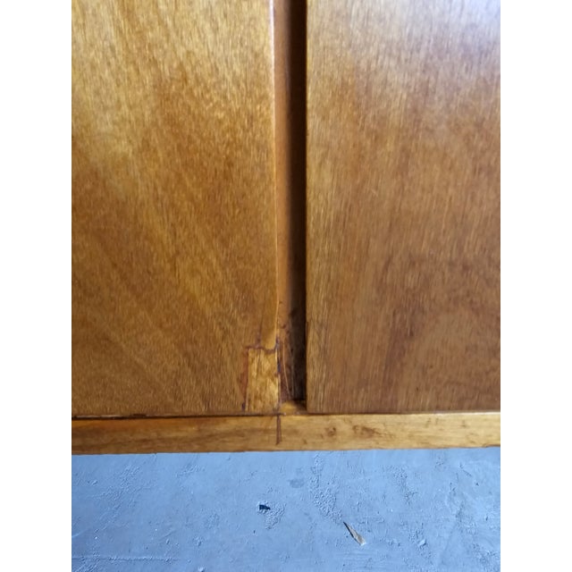 Birch Series DB02 Lowboard Sideboard with Loop Legs by Cees Braakman for Pastoe, 1950s For Sale - Image 16 of 17