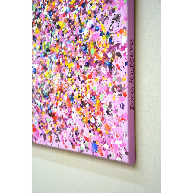 Abstract Pink Dreams 5.Modern Original Painting.Iryna Kastsova For Sale - Image 3 of 9