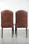 Chesterfield Dining Chairs in Cowhide Leather, Set of 6 For Sale - Image 4 of 14