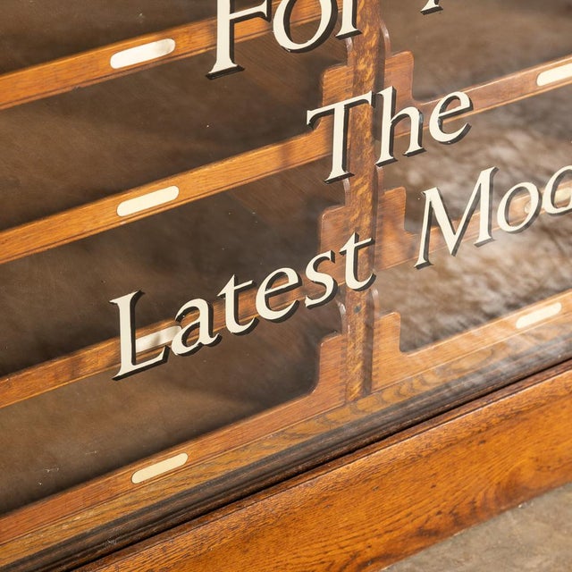 Vintage English Haberdashery Cabinet in Mahogany with Forty Drawers, 1920 For Sale - Image 12 of 17