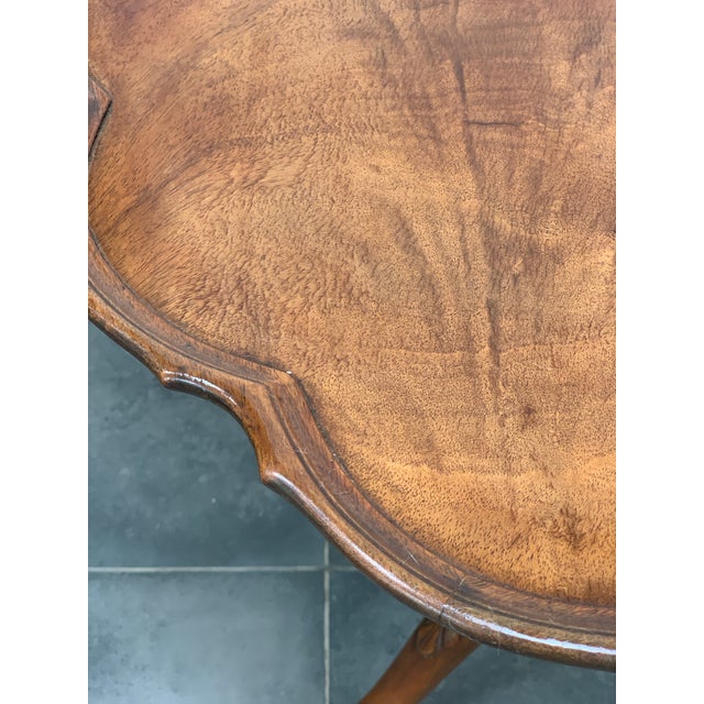 Vintage Tilted Piecrust Table Ball Claw Feet For Sale In Phoenix - Image 6 of 9