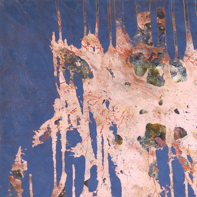 A870 - Original Large Scale Minimalist Contemporary Expressive Abstract Painting Artwork by Marco Schmidli For Sale - Image 4 of 9