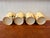1970s French "Miel Surfin" Wax-Coated Honey Pots – Set of 4 – New Old Stock – Blue & Cream Beehive Containers For Sale - Image 11 of 13