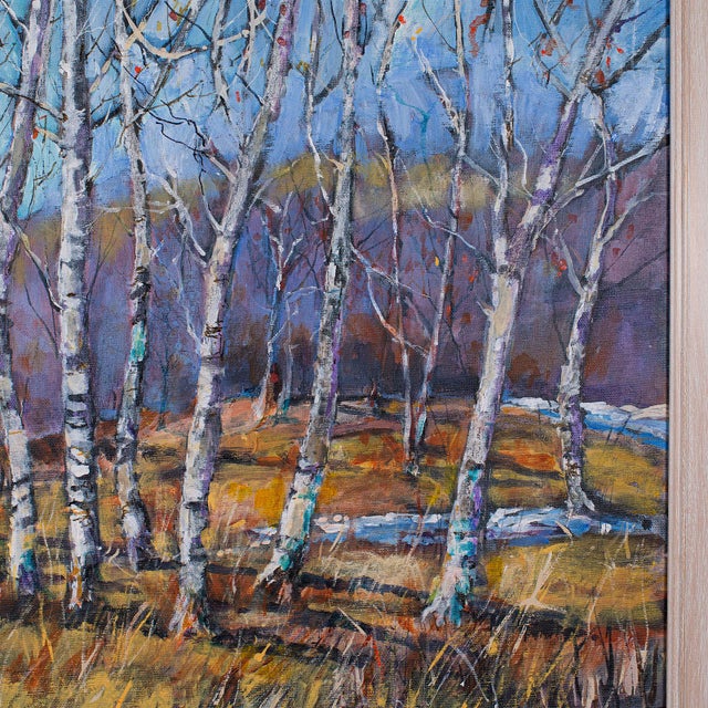 2000 - 2009 2000's Framed Contemporary Landscape Painting For Sale - Image 5 of 7